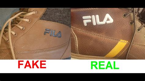 how to spot fake fila shoes|identification of fila shoes.